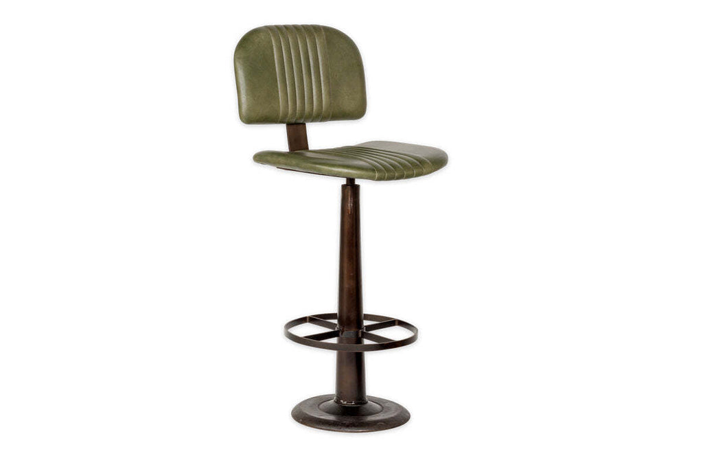Narwana Bar Chair - Rich Green