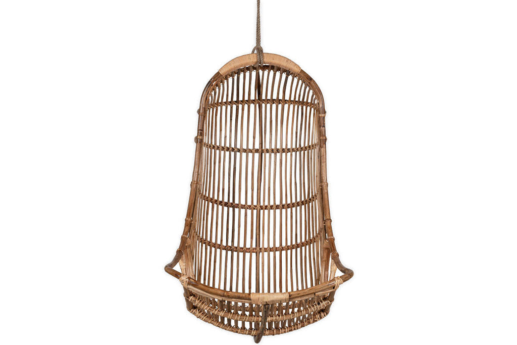 Nesari Rattan Hanging Chair - Natural