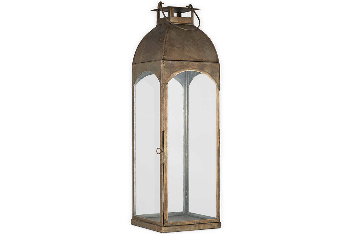 Nivas Lantern - Antique Brass