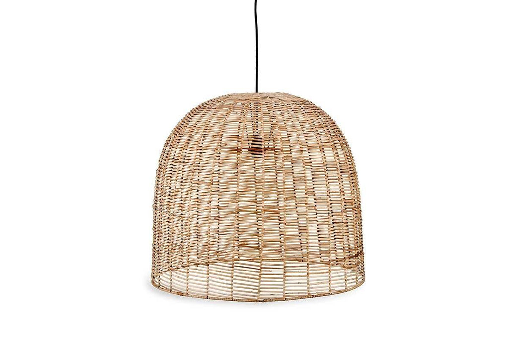 Noko Wicker Dome Pendant - Large