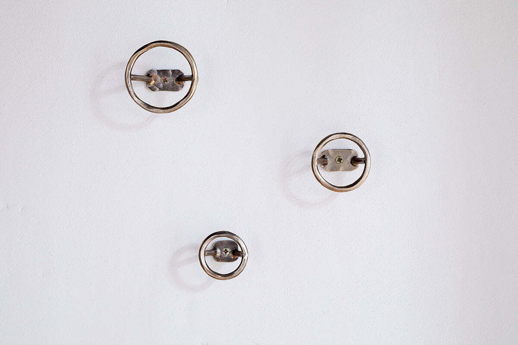 Olani Bathroom Hooks - Antique Brass - (Set of 3)