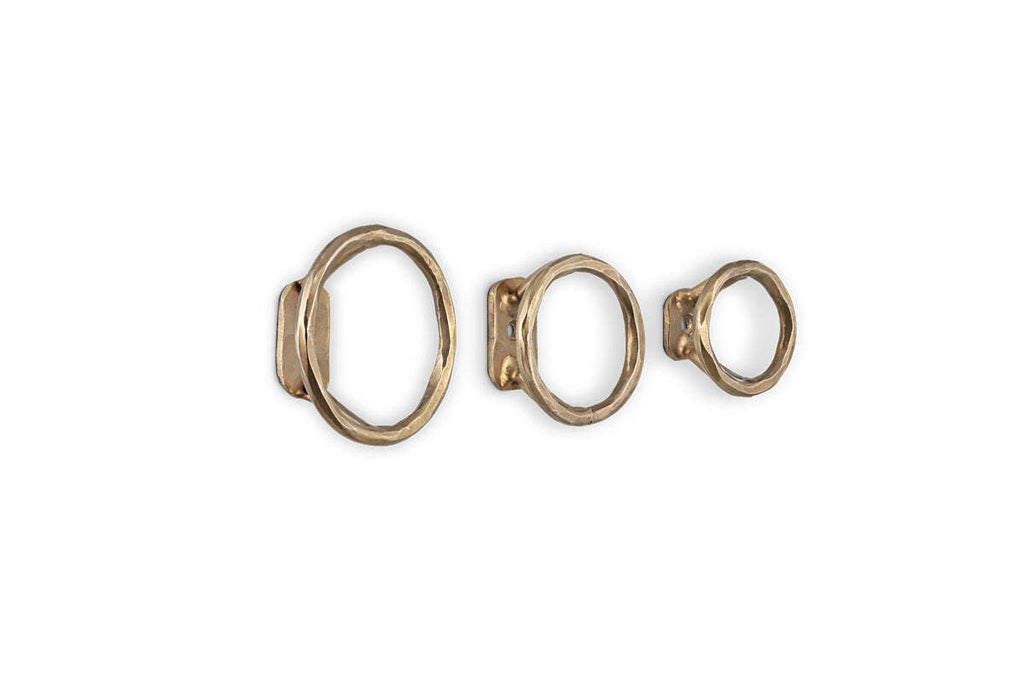 Olani Bathroom Hooks - Antique Brass - (Set of 3)