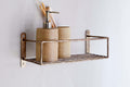 Olani Bathroom Shelf - Antique Brass