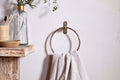 Olani Towel Ring - Antique Brass