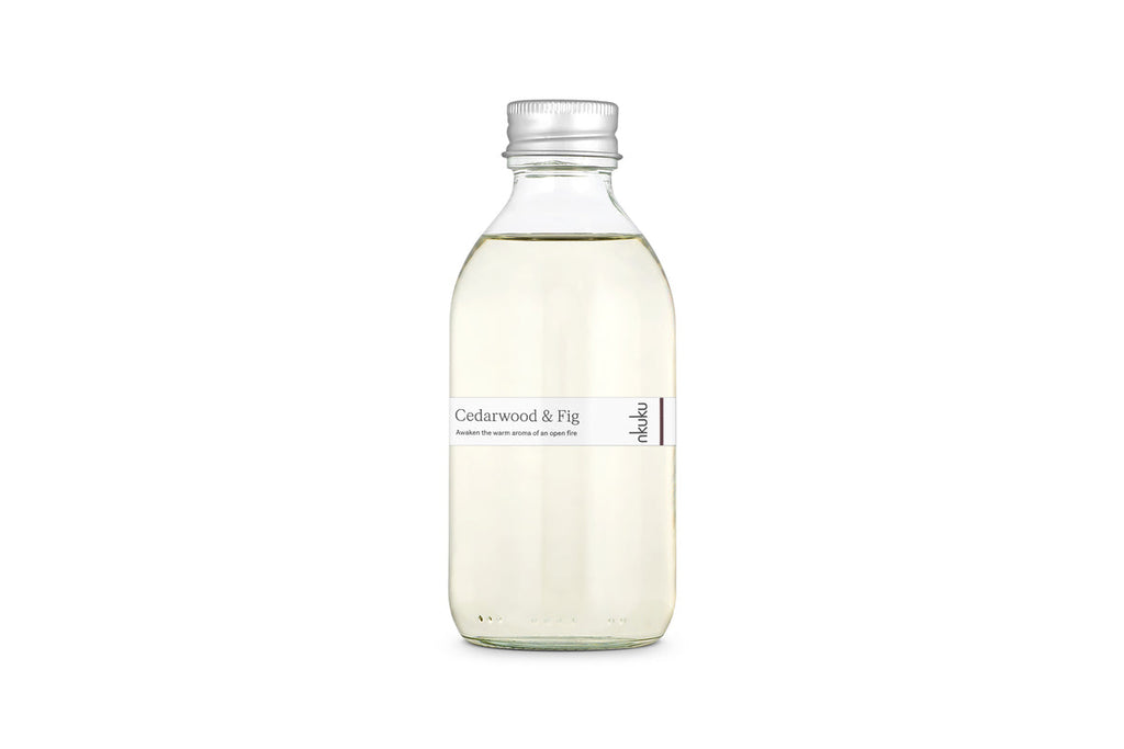 Cedarwood & Fig Reed Diffuser - Frosted Black