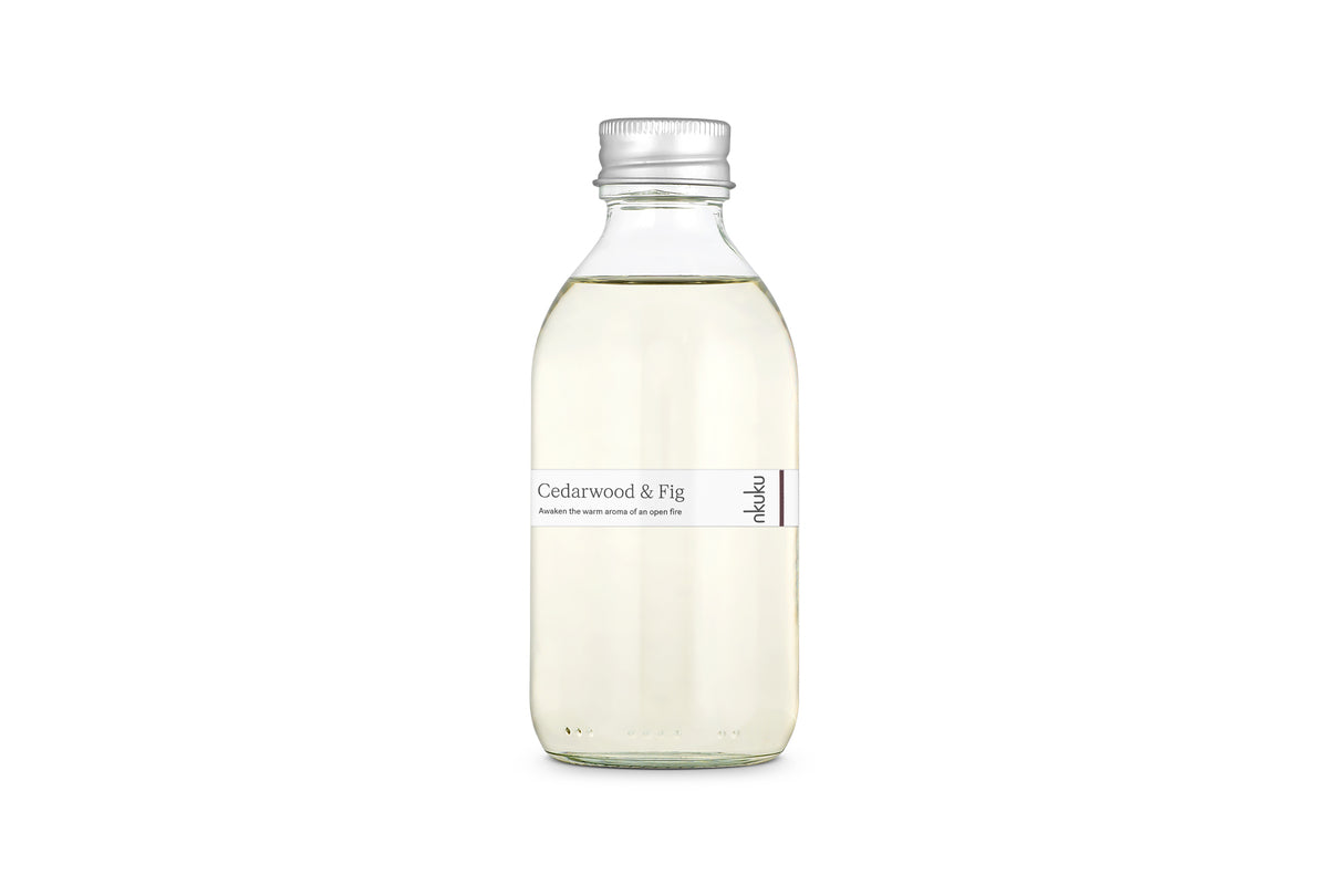 Cedarwood & Fig Reed Diffuser - Frosted Black