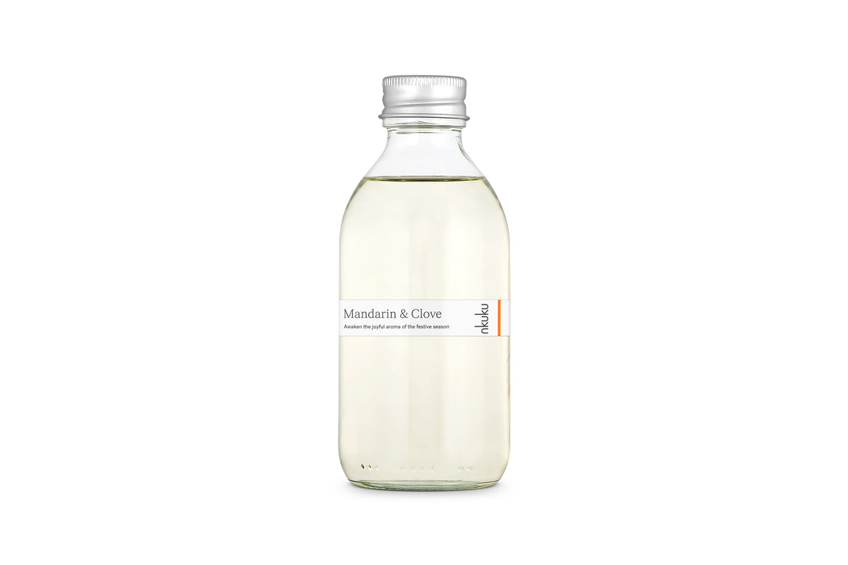 Mandarin & Clove Reed Diffuser - Antique Gold