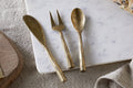 Roda Serving Set - Antique Brass (Set of 3)