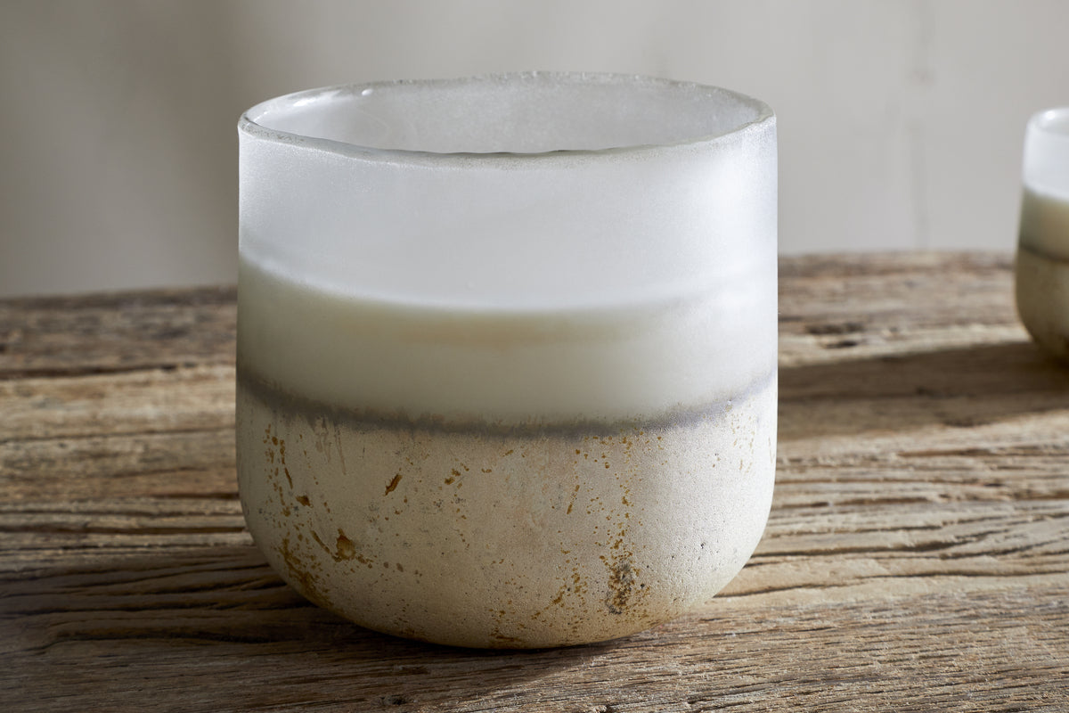 Cardamom & Amber 3 Wick Scented Candle - Aged Smoke - 3 Wick