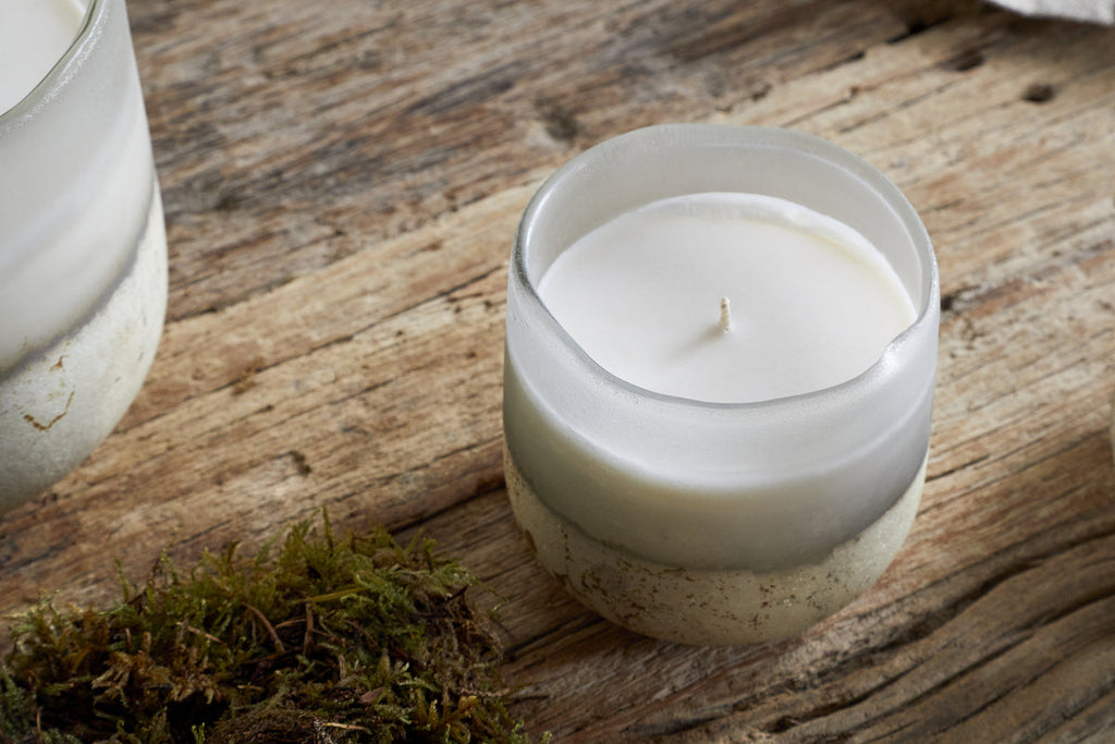 Sea Salt & Moss 1 Wick Scented Candle - Aged Smoke - 1 Wick