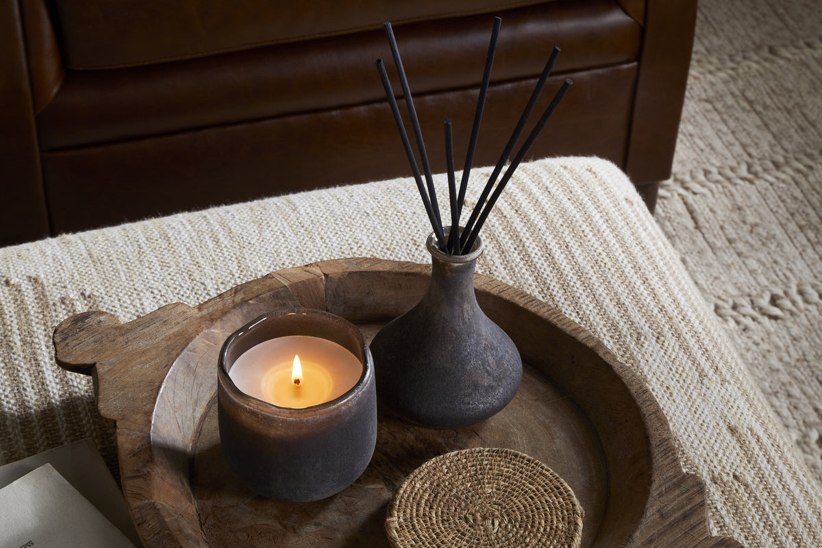 Cedarwood & Fig Reed Diffuser - Frosted Black