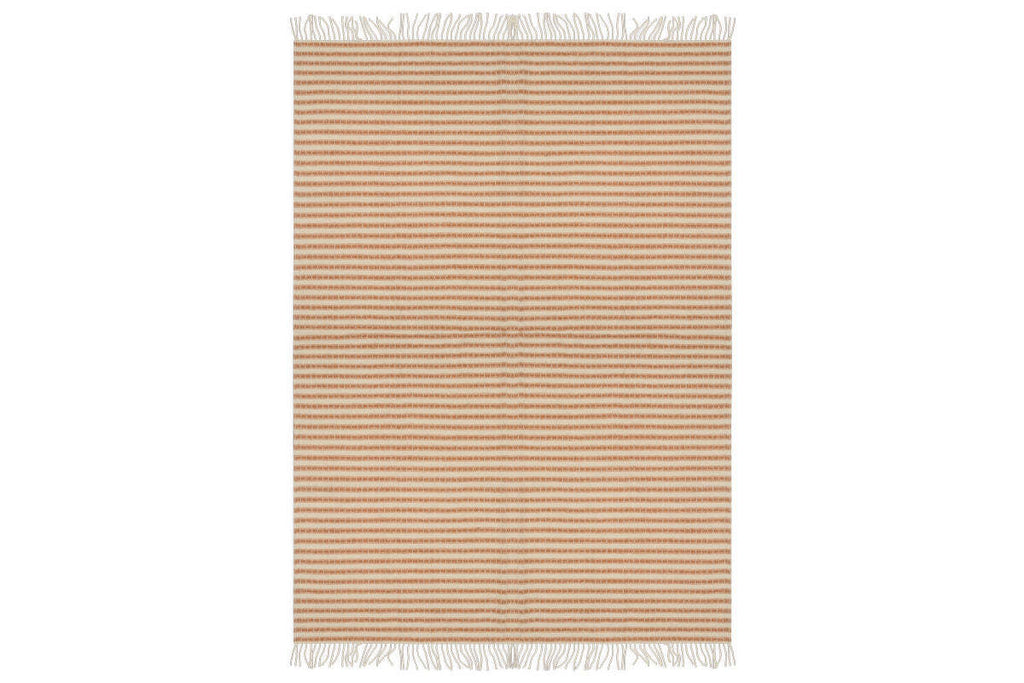 Sanval Wool Throw - Rust