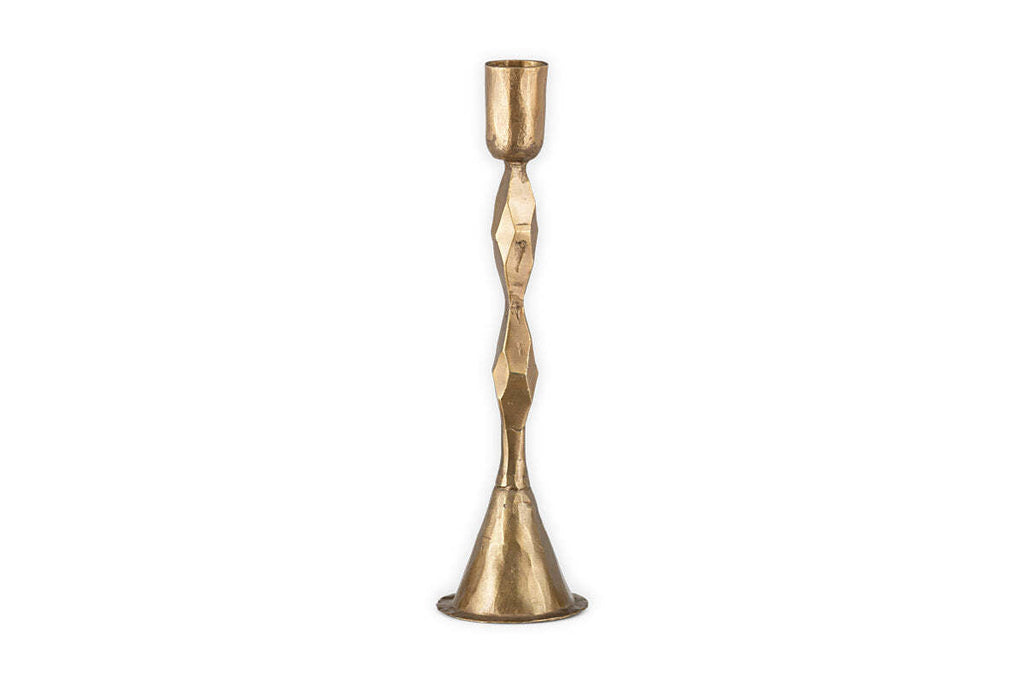 Shani Candlestick - Antique Brass