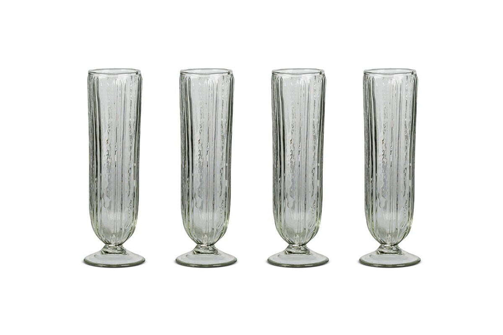Sigiri Champagne Glass - Clear - (Set of 4)