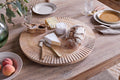 Soria Mango Wood Lazy Susan - Natural