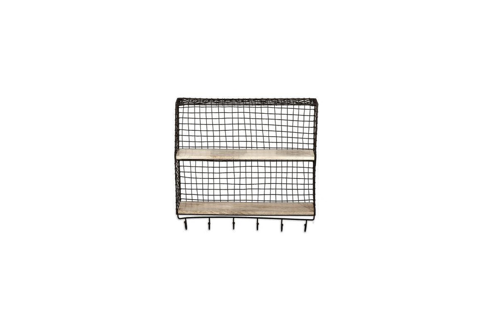 Tamba Shelf with Hooks