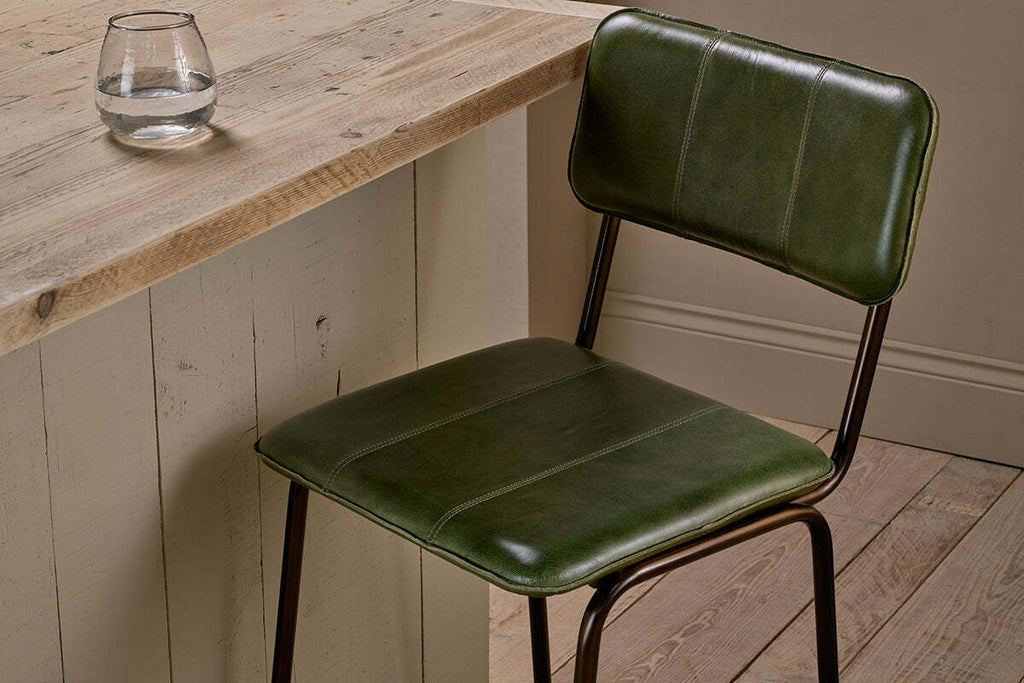 Ukari Counter Chair - Rich Green