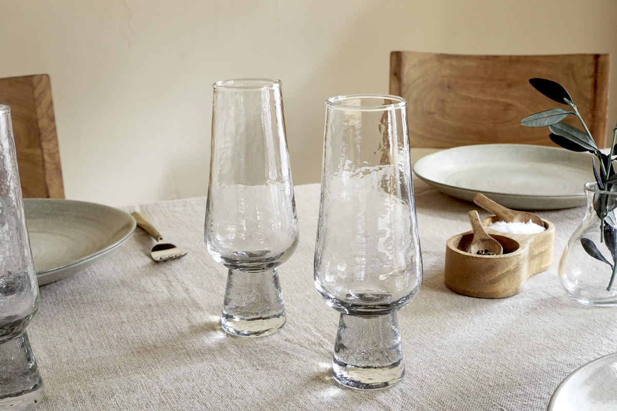 Visla Tall Glass - Clear (Set of 4)