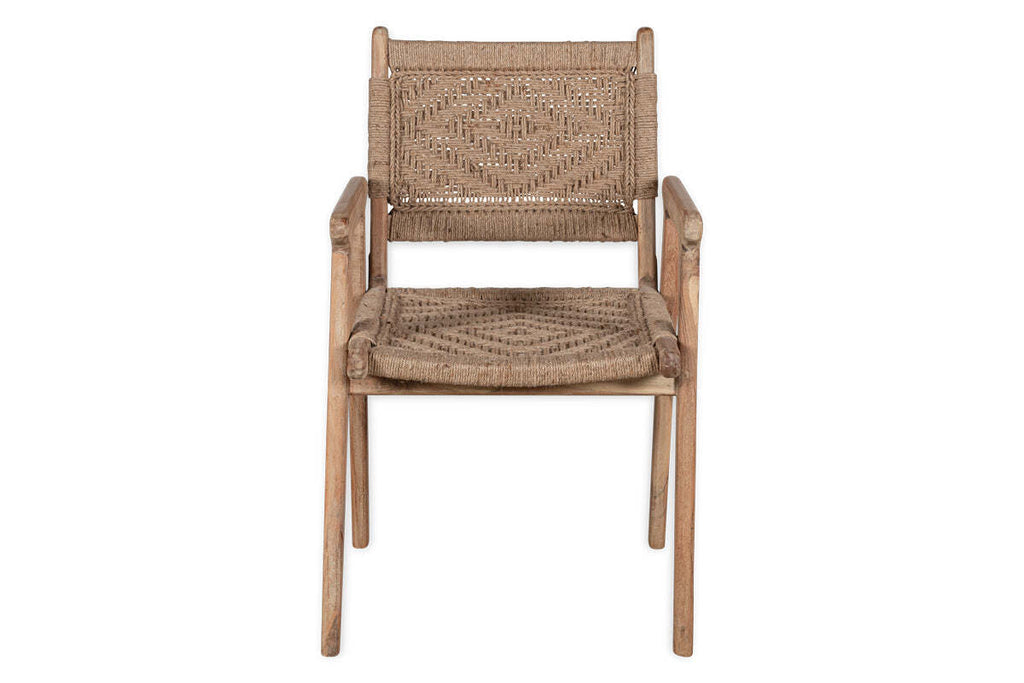 Vinay Woven Dining Chair - Natural