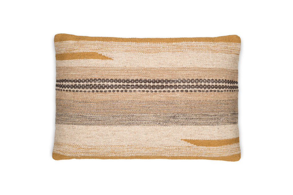Aravali Wool Cushion Cover - Ochre