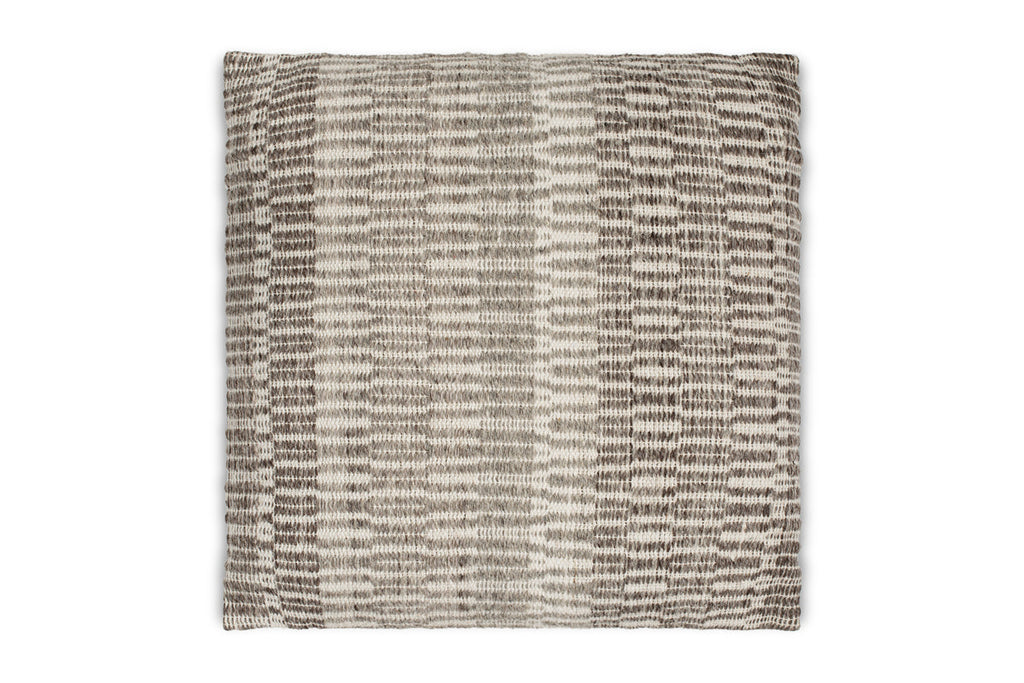 Aahna Wool Cushion Cover - Charcoal