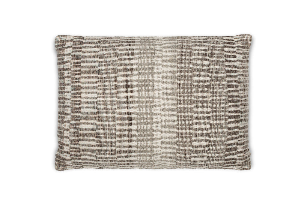 Aahna Wool Cushion Cover - Charcoal
