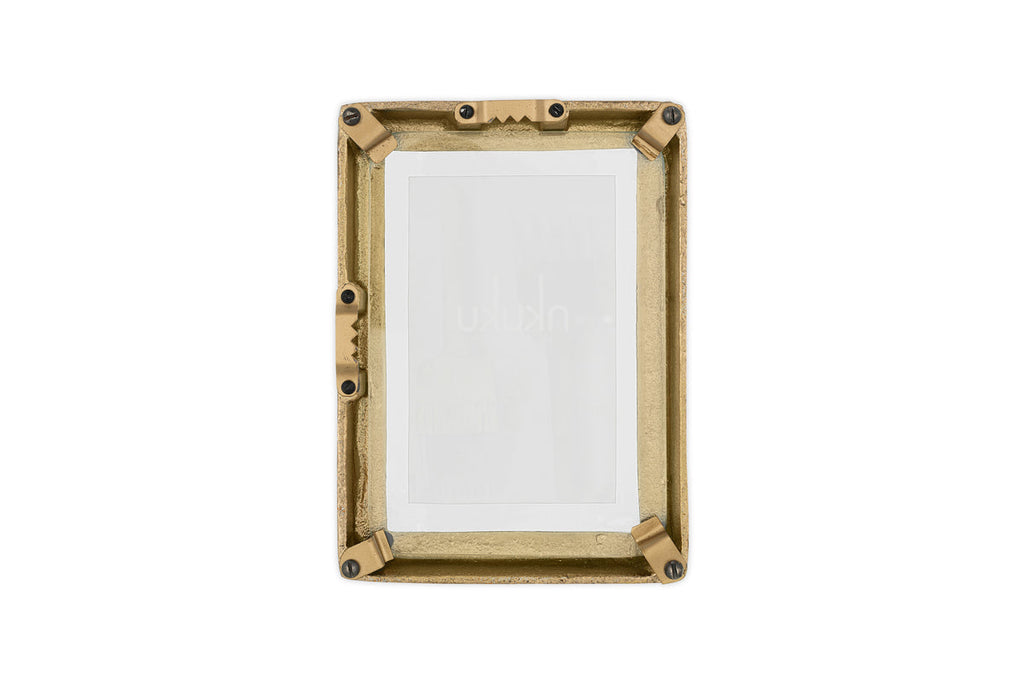 Jahala Wall Hung Photo Frame - Antique Brass  - Antique Brass - Large