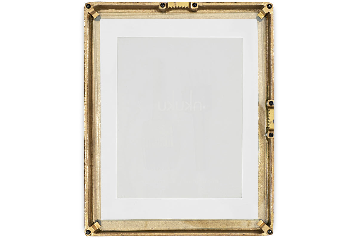 Jahala Wall Hung Photo Frame - Antique Brass  - Antique Brass - Large