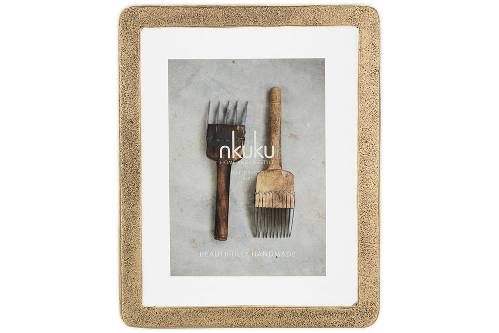 Jahala Wall Hung Photo Frame - Antique Brass  - Antique Brass - Large