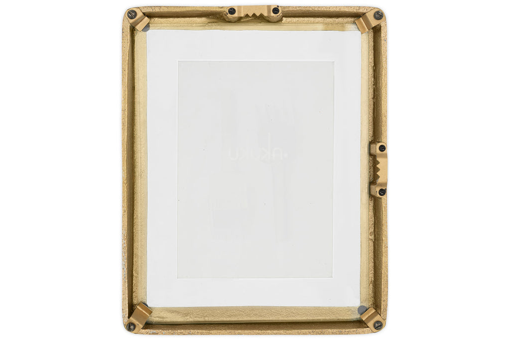 Jahala Wall Hung Photo Frame - Antique Brass  - Antique Brass - Large