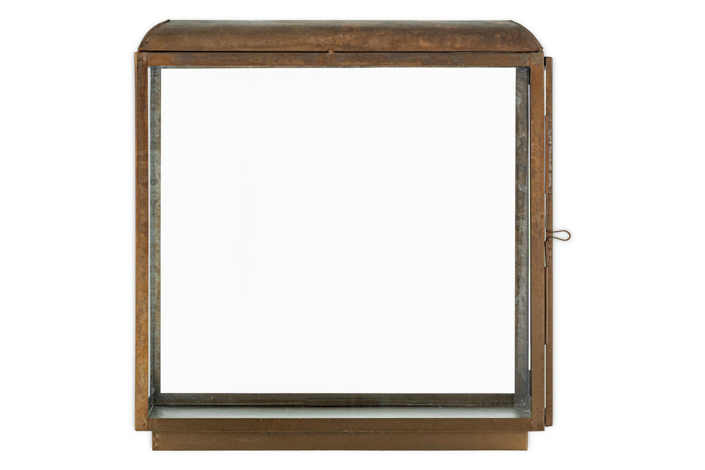 Kiwanda Tall Lantern - Antique Brass