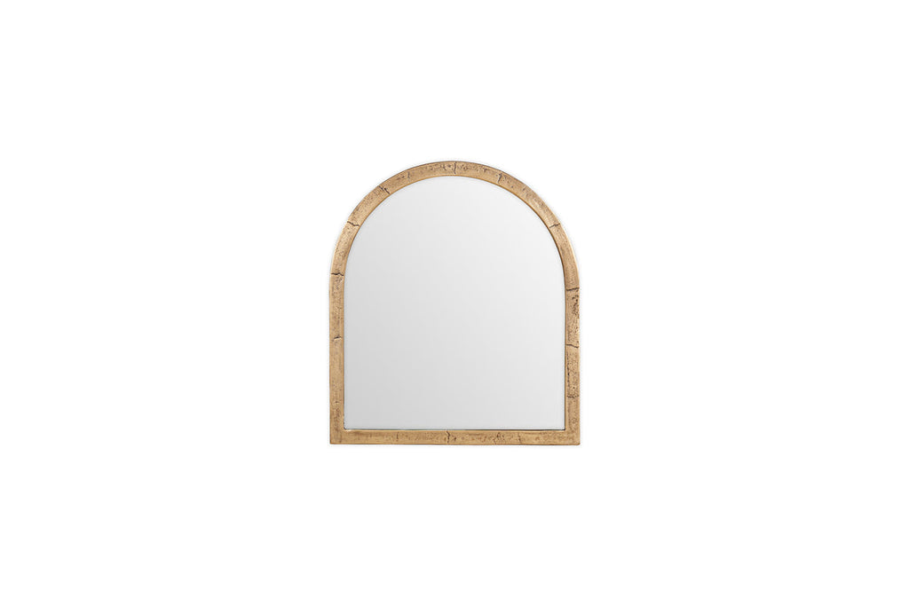Murwara Wall Mirror - Antique Brass