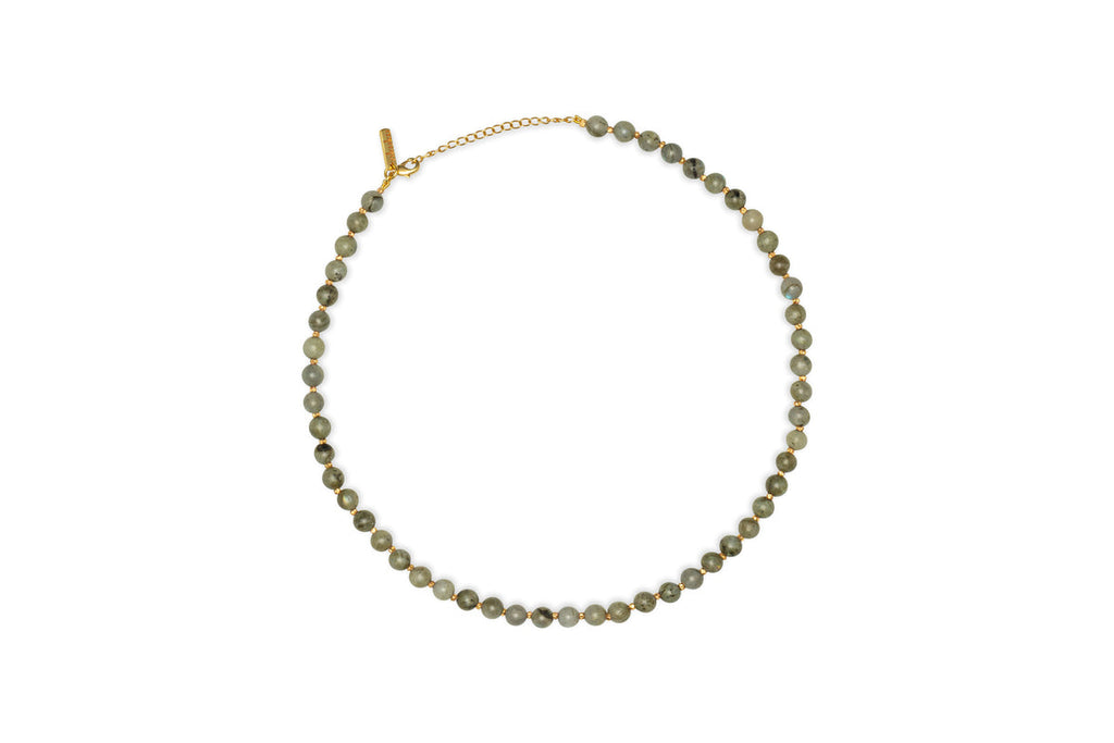 Marai Necklace - Labradorite