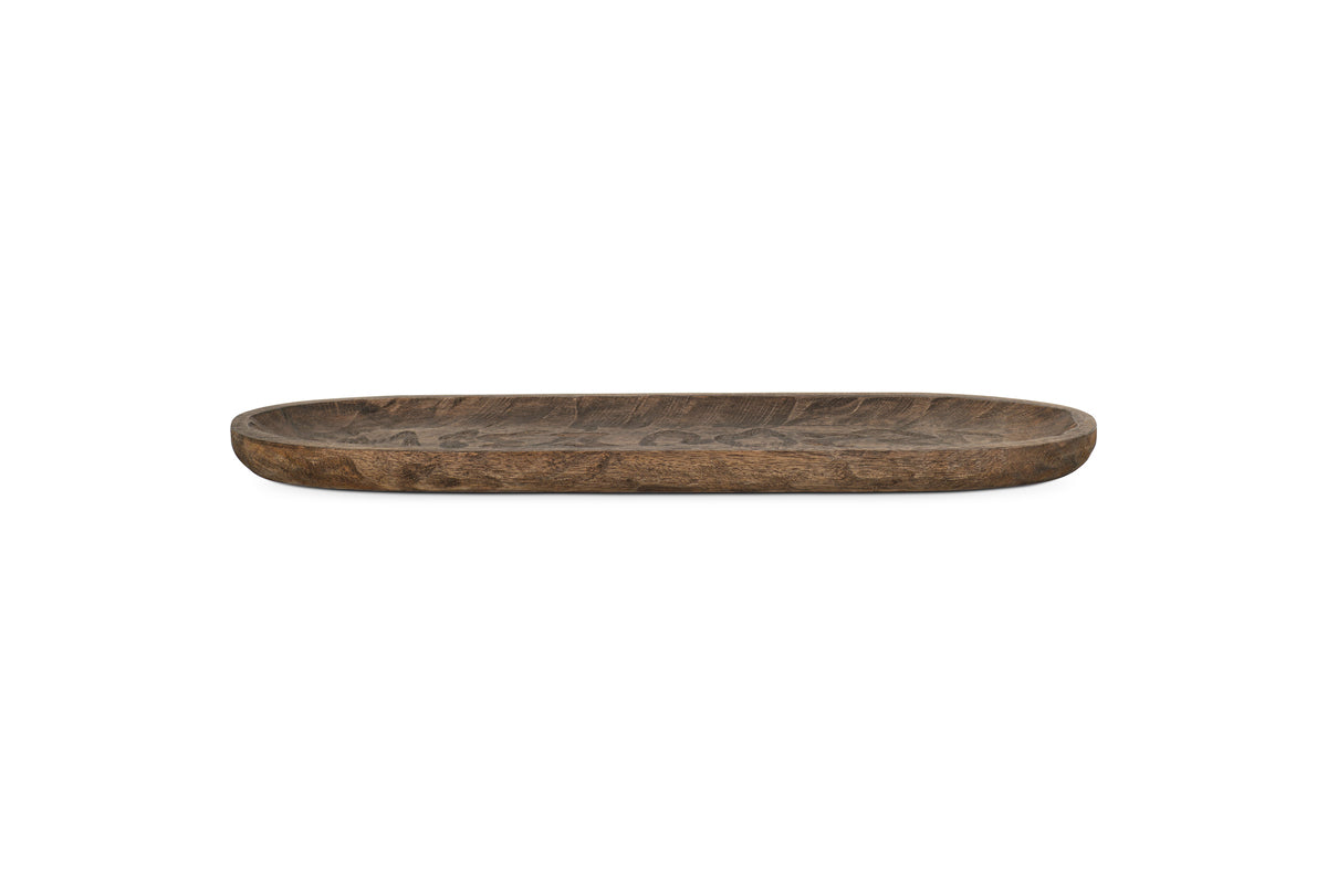 Nyati Serving Platter - Dark Brown