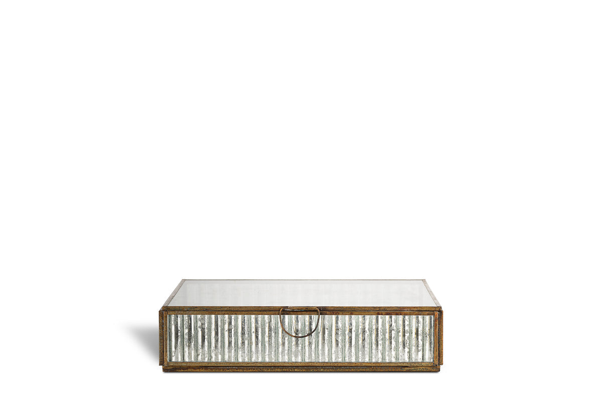 Malita Jewellery Box - Antique Brass