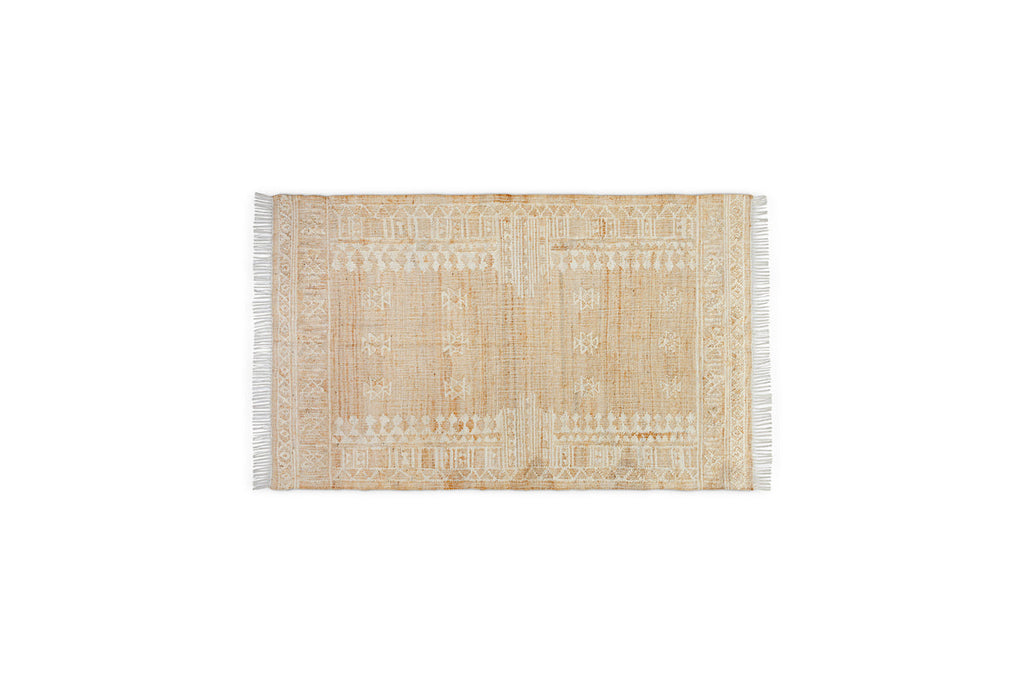 Aqil Jute & Cotton Rug - Natural