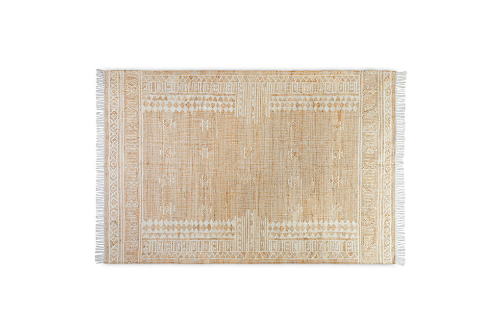 Aqil Jute & Cotton Rug - Natural