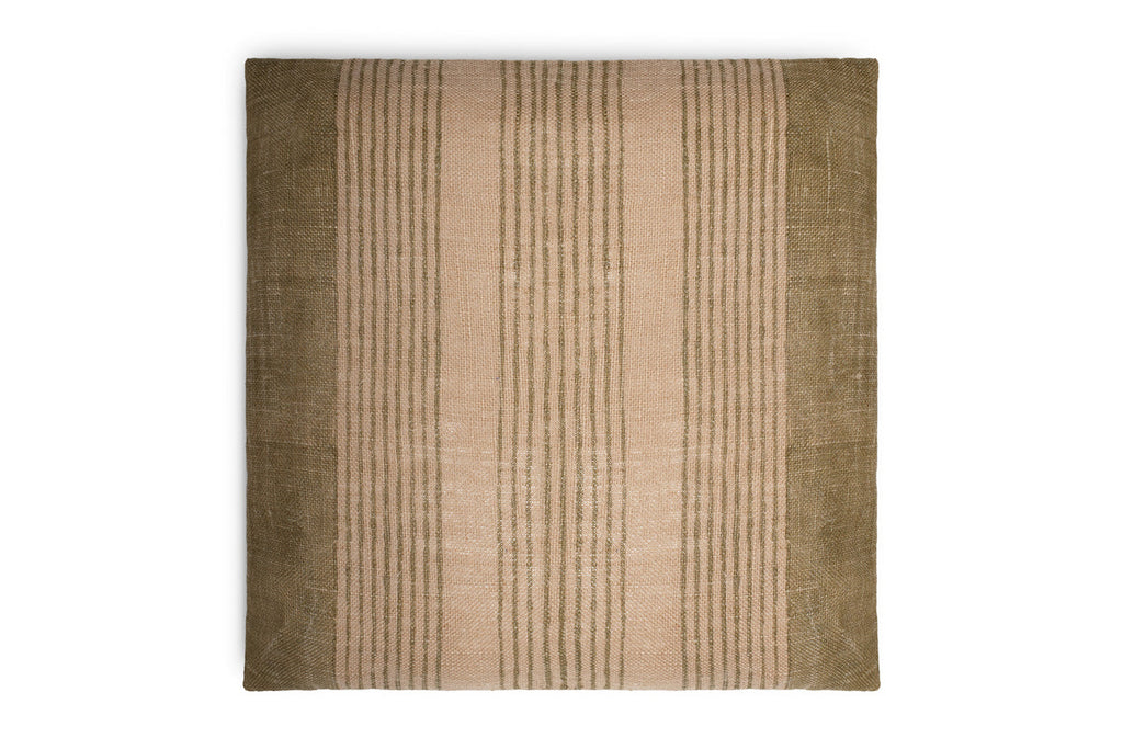 Eesha Jute Cushion Cover - Sage Green