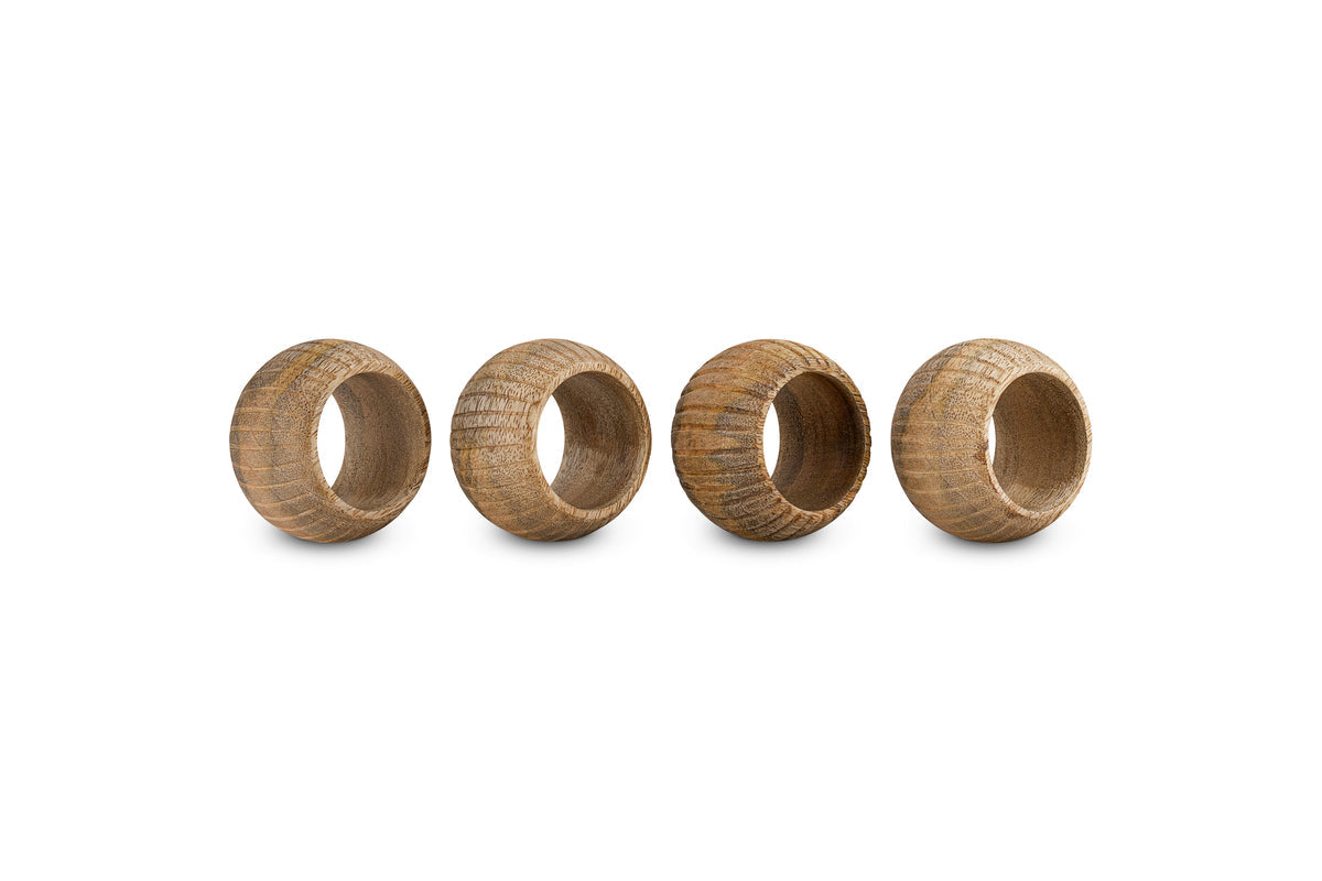 Vivan Napkin Rings - Natural - (Set of 4)