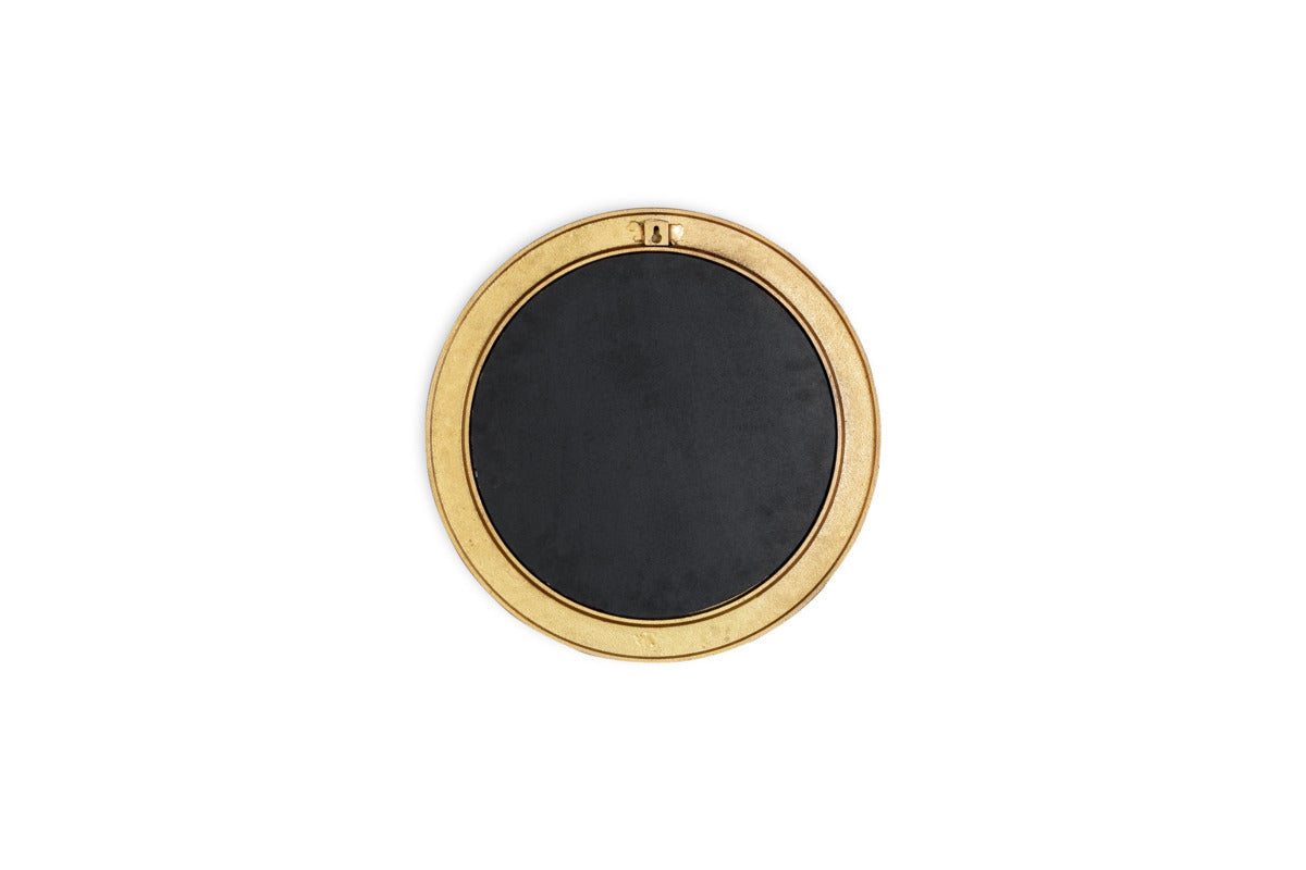 Putali Etched Mirror - Antique Brass
