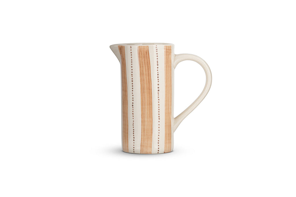 Patthar Jug - Cream & Clay - Small