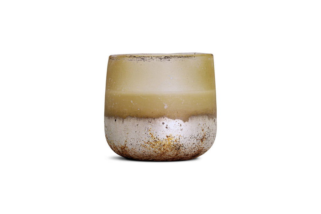 Oakmoss & Rose 1 Wick Scented Candle - Yellow - 1 Wick