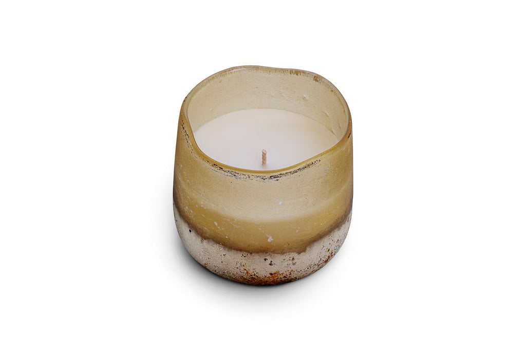 Oakmoss & Rose 1 Wick Scented Candle - Yellow - 1 Wick