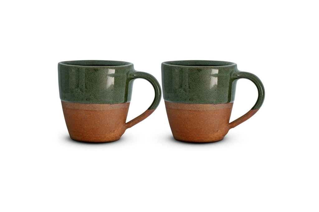 Mali Mug - Forest Green - Large (Set of 2)