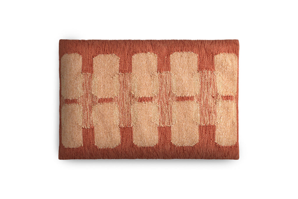 Akki Wool & Cotton Cushion Cover - Dusty Pink