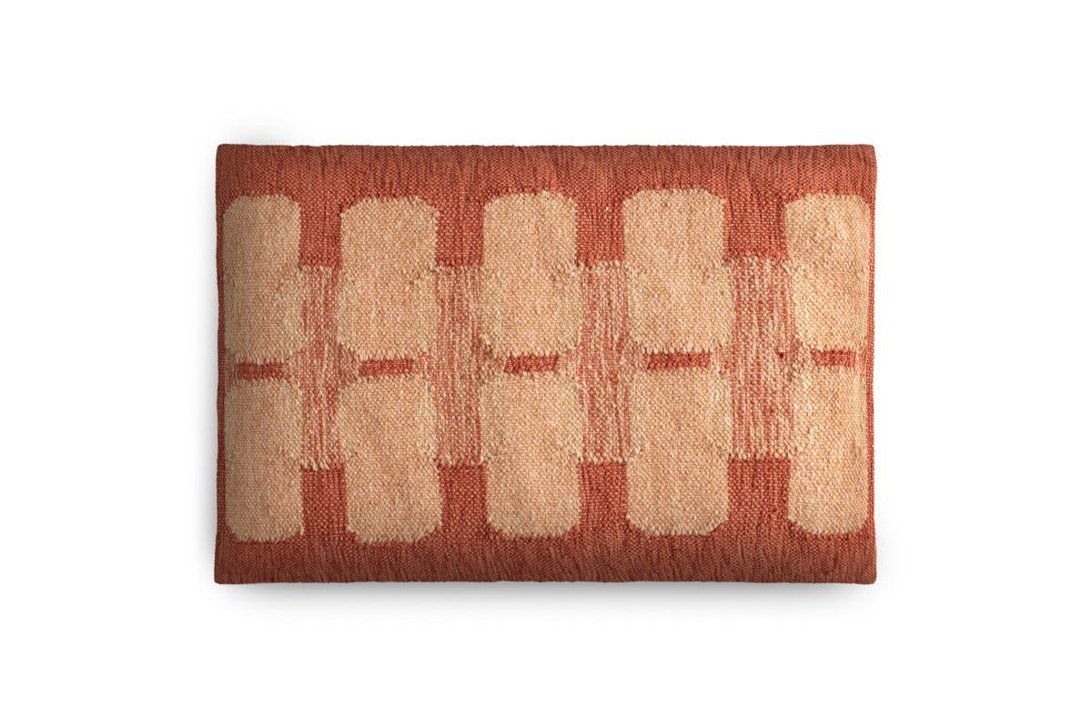 Akki Wool & Cotton Cushion Cover - Dusty Pink