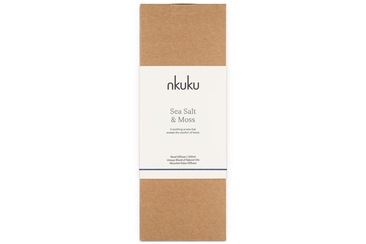 Sea Salt & Moss Reed Diffuser - Aged Smoke