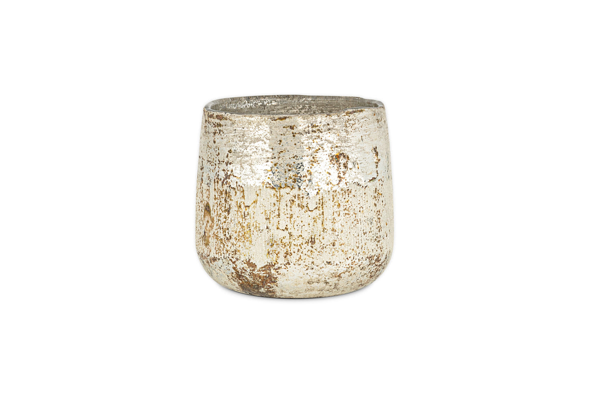 Juniper & Fir 1 Wick Scented Candle - Antique Gold - 1 Wick
