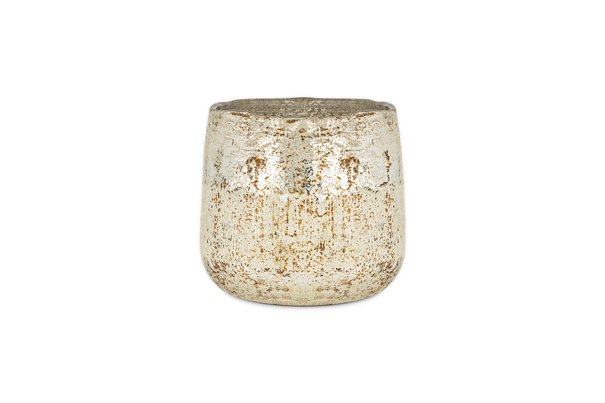 Mandarin & Clove 1 Wick Scented Candle - Antique Gold - 1 Wick