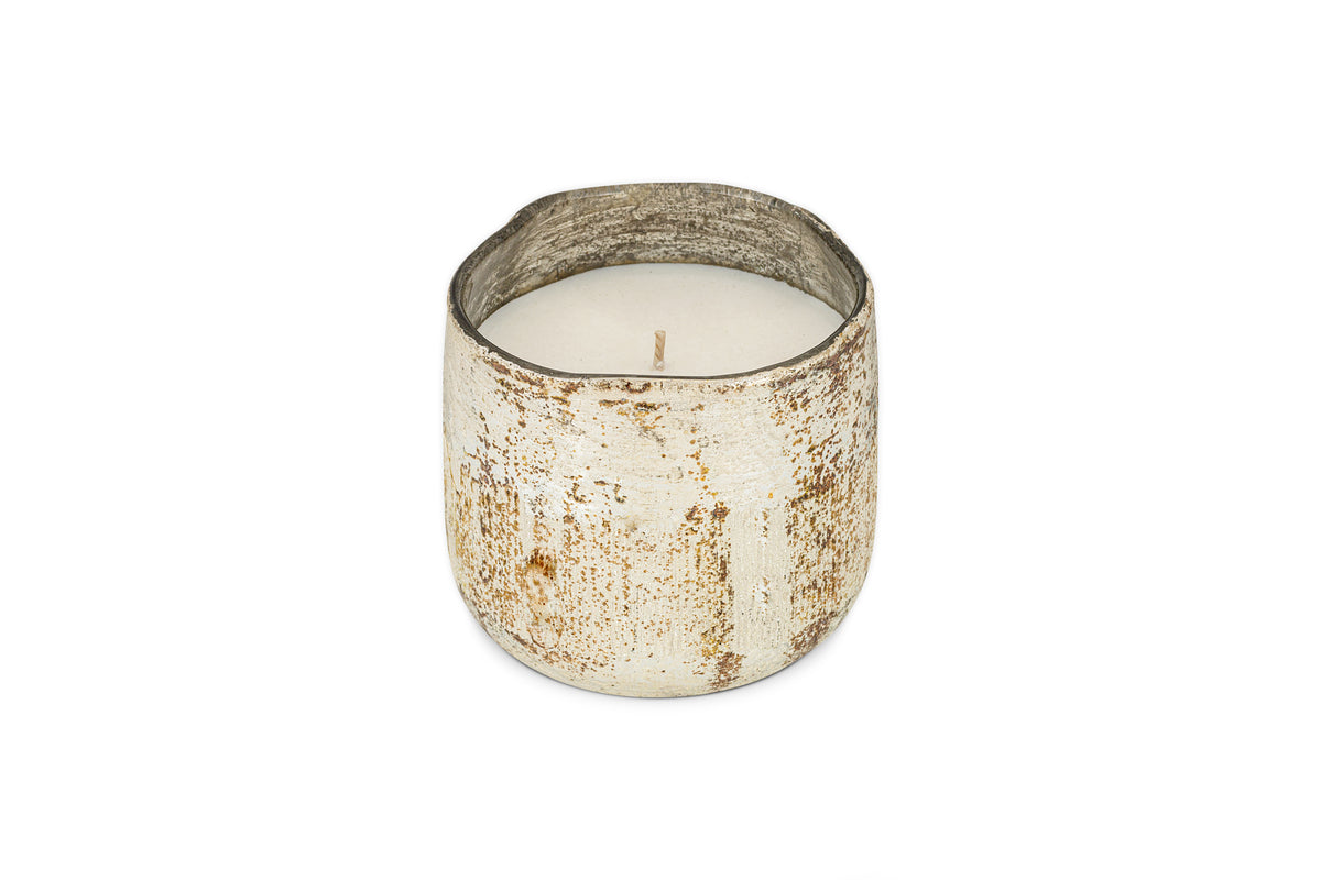 Mandarin & Clove 1 Wick Scented Candle - Antique Gold - 1 Wick